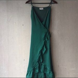 Urban Outfitters Ruffled Wrap Dress